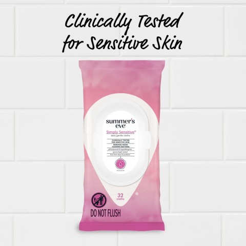 Simply Sensitive® Daily Gentle Cloths