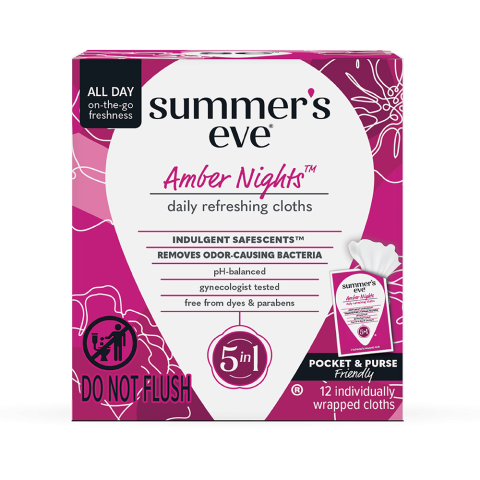 Amber Nights® Daily Refreshing Individual Cloths